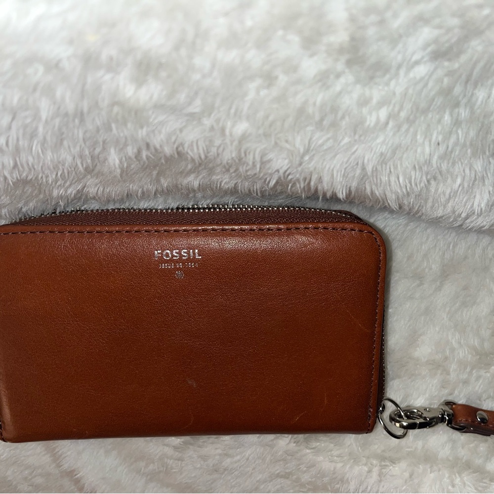 FOSSIL SYDNEY ZIP PHONE WALLET